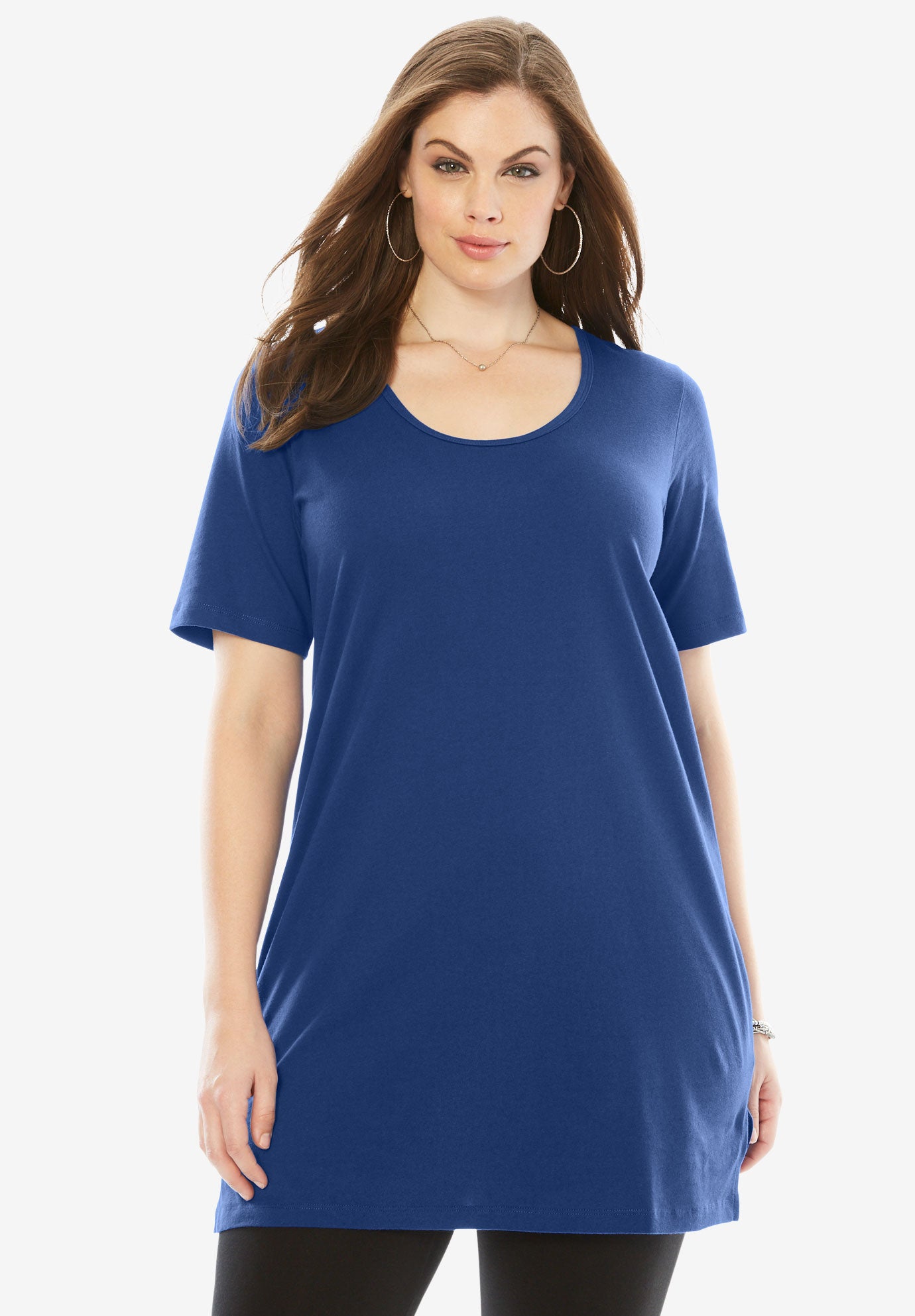 plus size maxi tunic