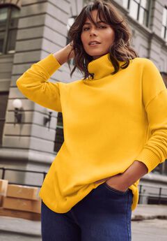 Turtleneck Tunic Sweater