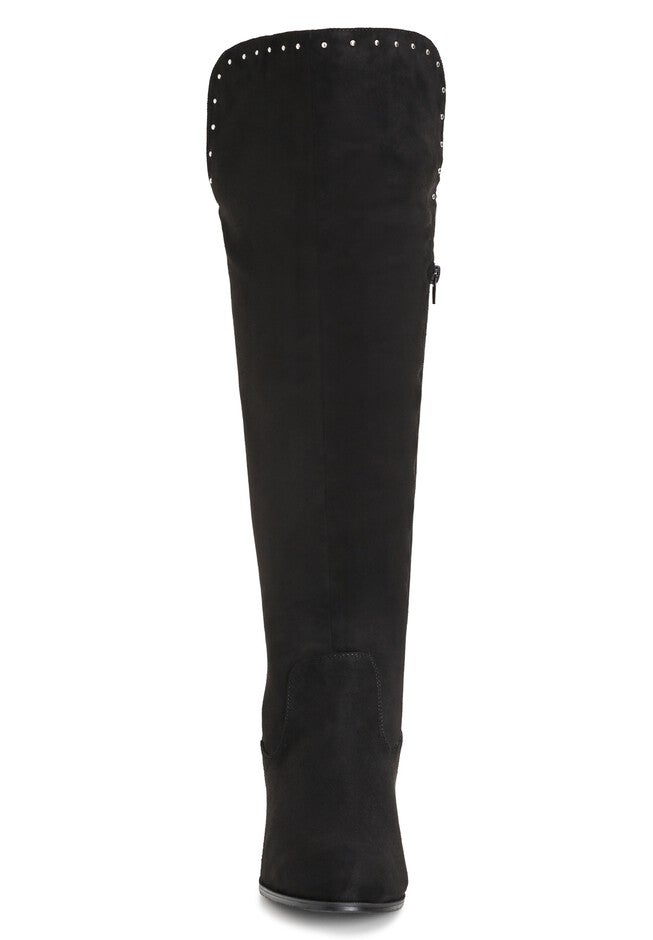 WIDE FIT Cali Knee Boot - black, BLACK, alternate image number null