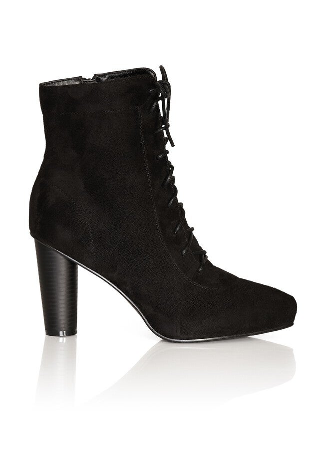WIDE FIT Vitti Ankle Boot - black, BLACK, on-hover image number null