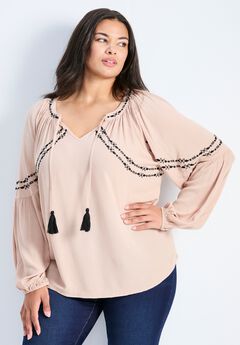 Isabelle Embroidered Top
