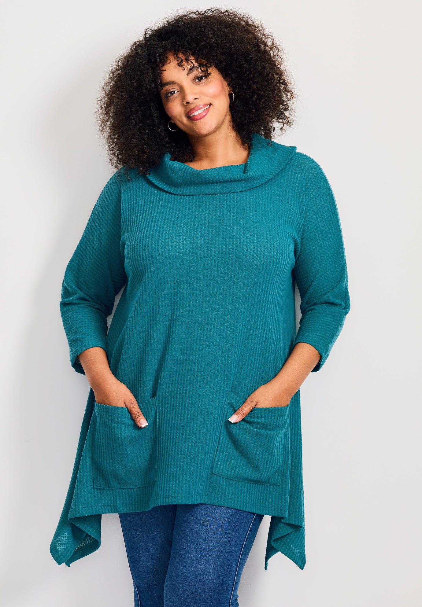Ari Pocket Tunic, TEAL, hi-res image number 0