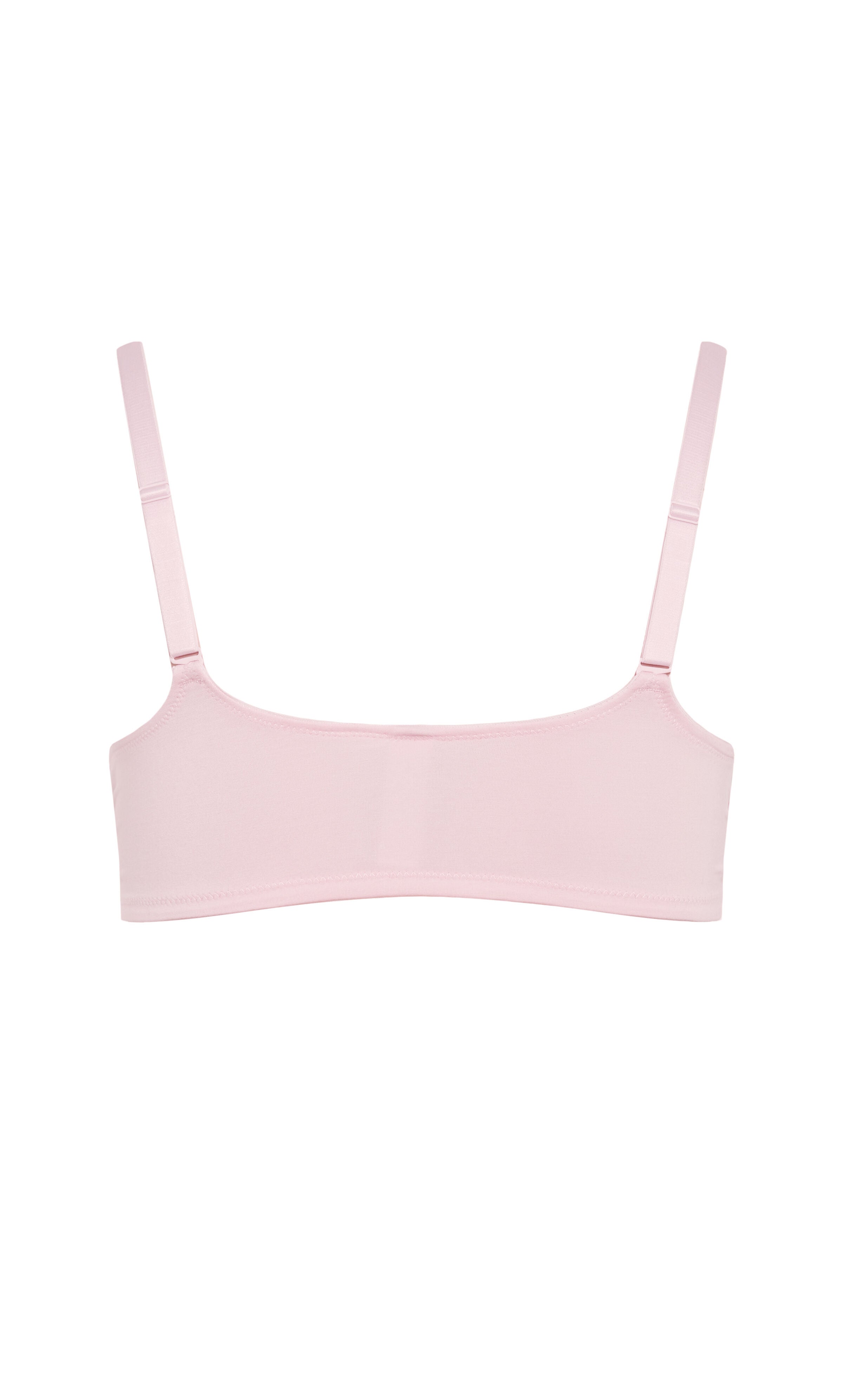 Smooth & Chic Front Close Cotton Push Up Bra - pink icing, PINK, alternate image number 2