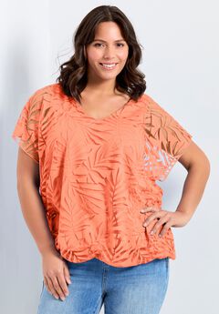 Elora Burnout Top