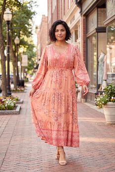 Plus Size Long Sleeve Casual Dresses