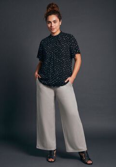 Shimmer Wide Leg Pant