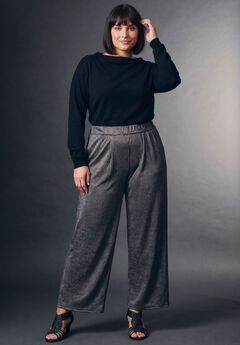 Shimmer Wide Leg Pant