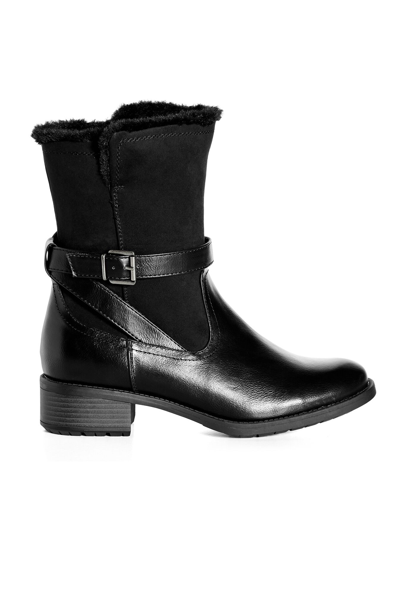 Mariah Mid Boot, BLACK, alternate image number 2