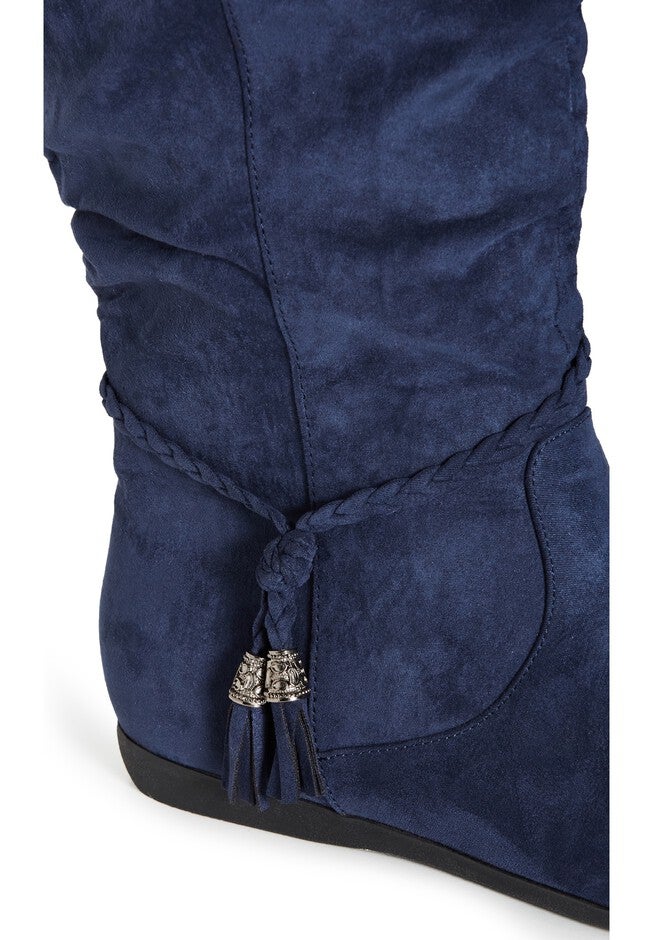 Kendra Tall Boot, NAVY, alternate image number null