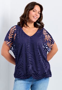 Elora Burnout Top