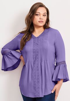 Lace Trim Tunic