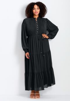 Plus Size Long Sleeve Evening Dresses