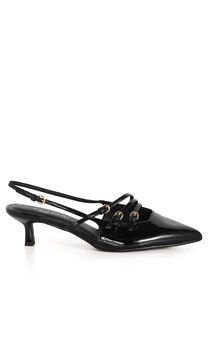 WIDE FIT Novah Heel - black