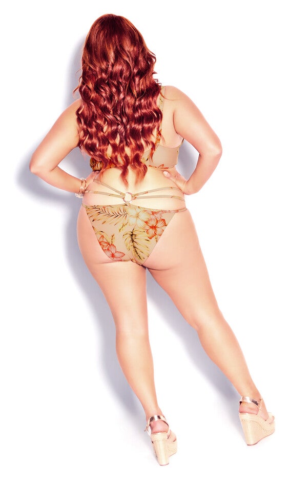 Amara Bikini Pant - coral, PINK, alternate image number 2