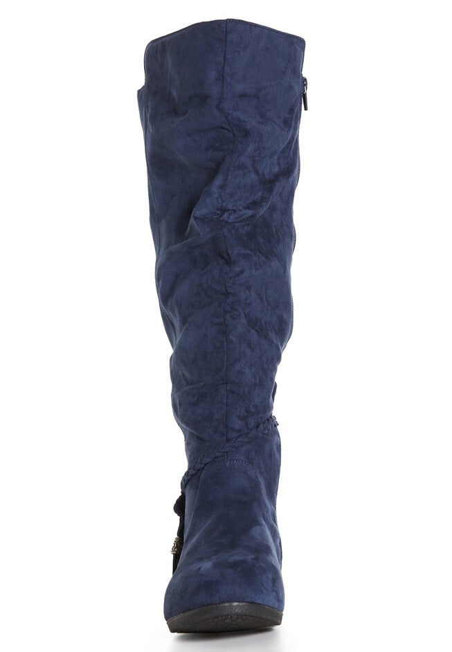 Kendra Tall Boot, NAVY, alternate image number null