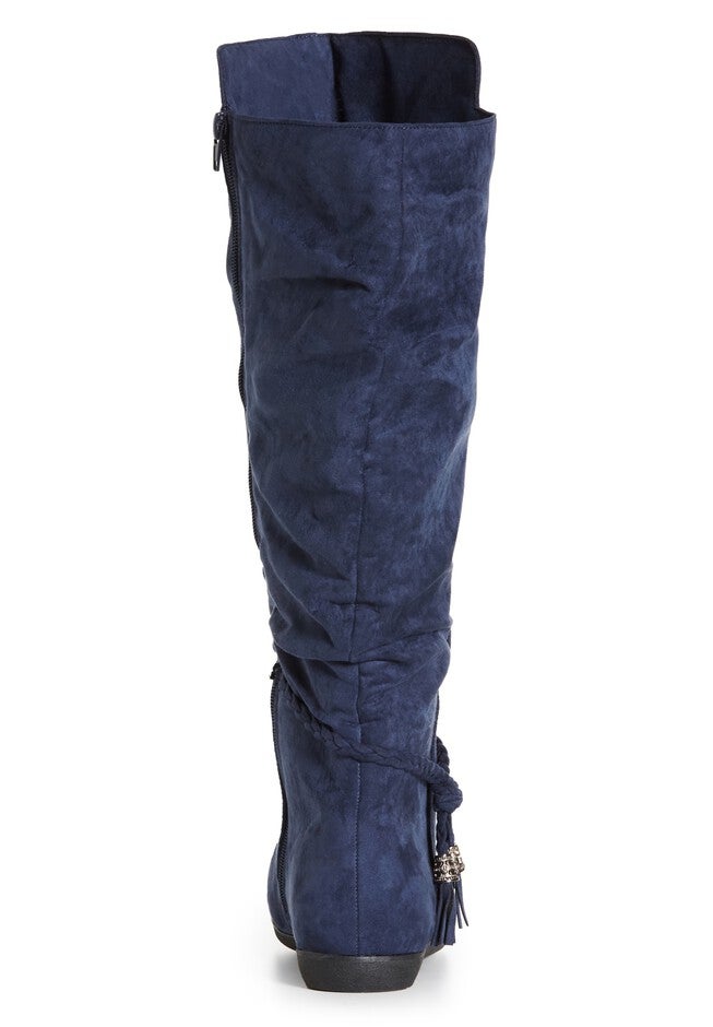 Kendra Tall Boot, NAVY, on-hover image number null