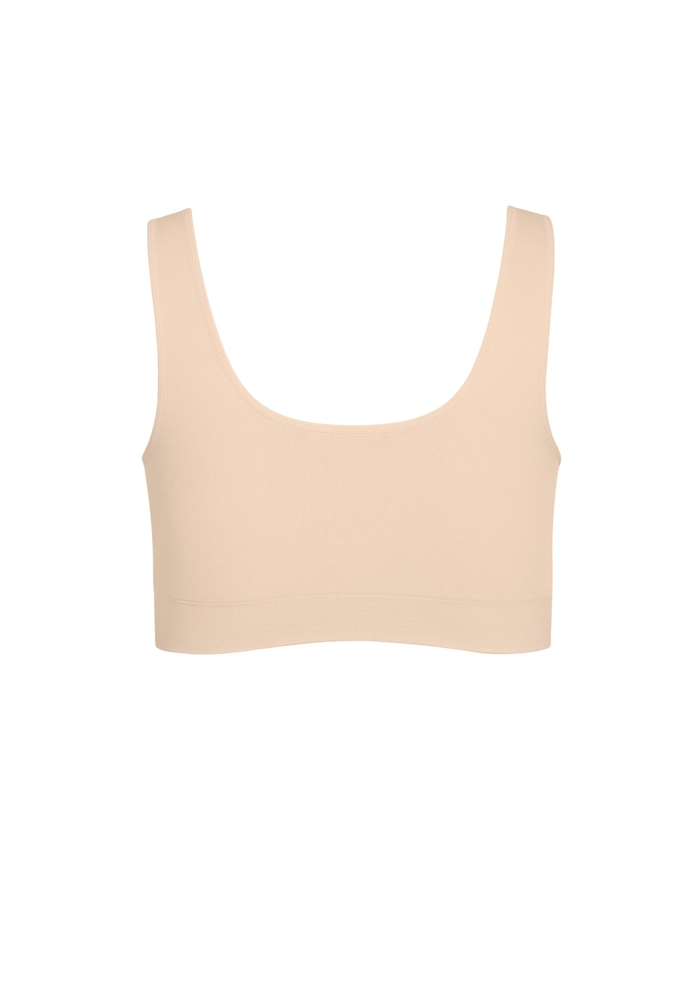 Seamless Wire Free Bra, NUDE, alternate image number 3