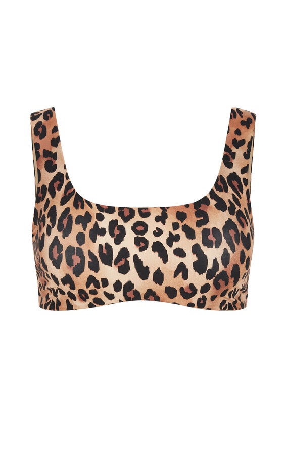 Vigo Print Underwire Bikini Top - animal, PRINT, alternate image number null