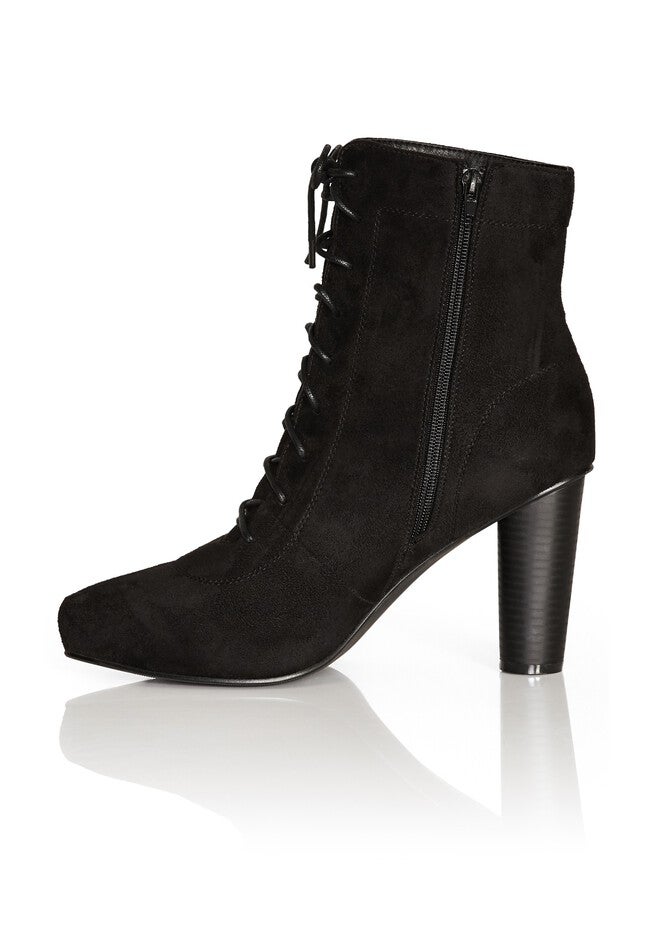 WIDE FIT Vitti Ankle Boot - black, BLACK, alternate image number null
