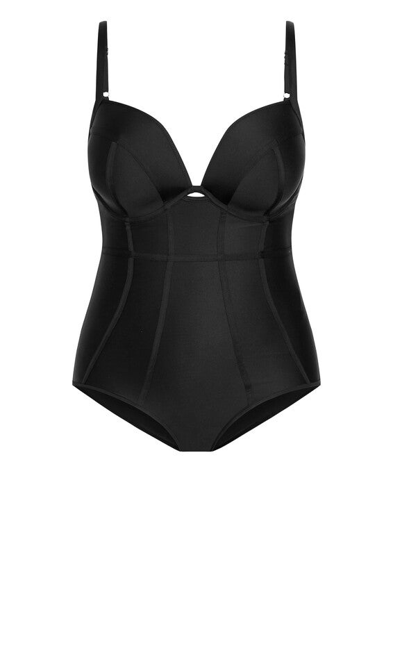 Grenada Underwire 1 Piece - black, BLACK, alternate image number 2