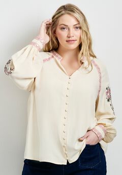 Chloe Embroidered Blouse