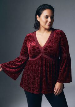 Lorelei Lace Burnout Top