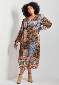 Allure V-Neckline Dress