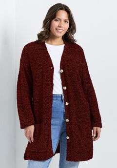 Plus Size Long Cardigans