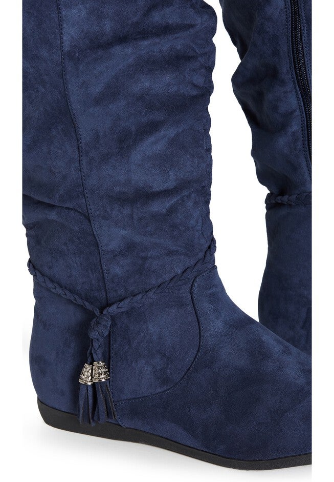 Kendra Tall Boot, NAVY, alternate image number null