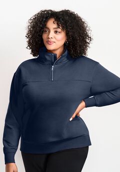 Piper Half-Zip Sweat Top