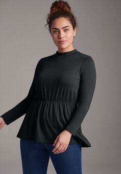 Flowy Peplum Top
