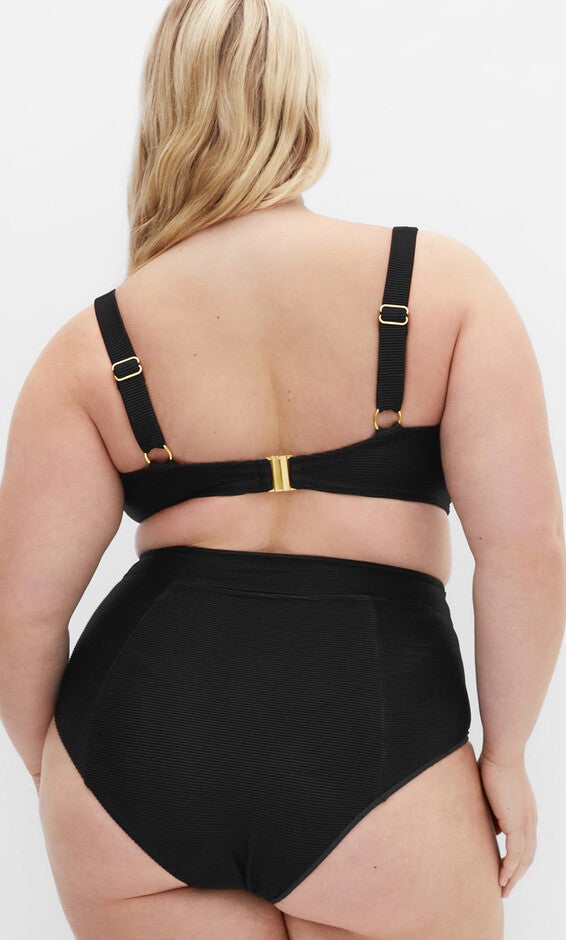 Seville Hi Waist Bikini - black, BLACK, alternate image number 2