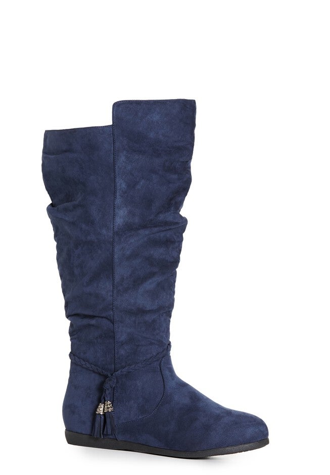 Kendra Tall Boot, NAVY, alternate image number null