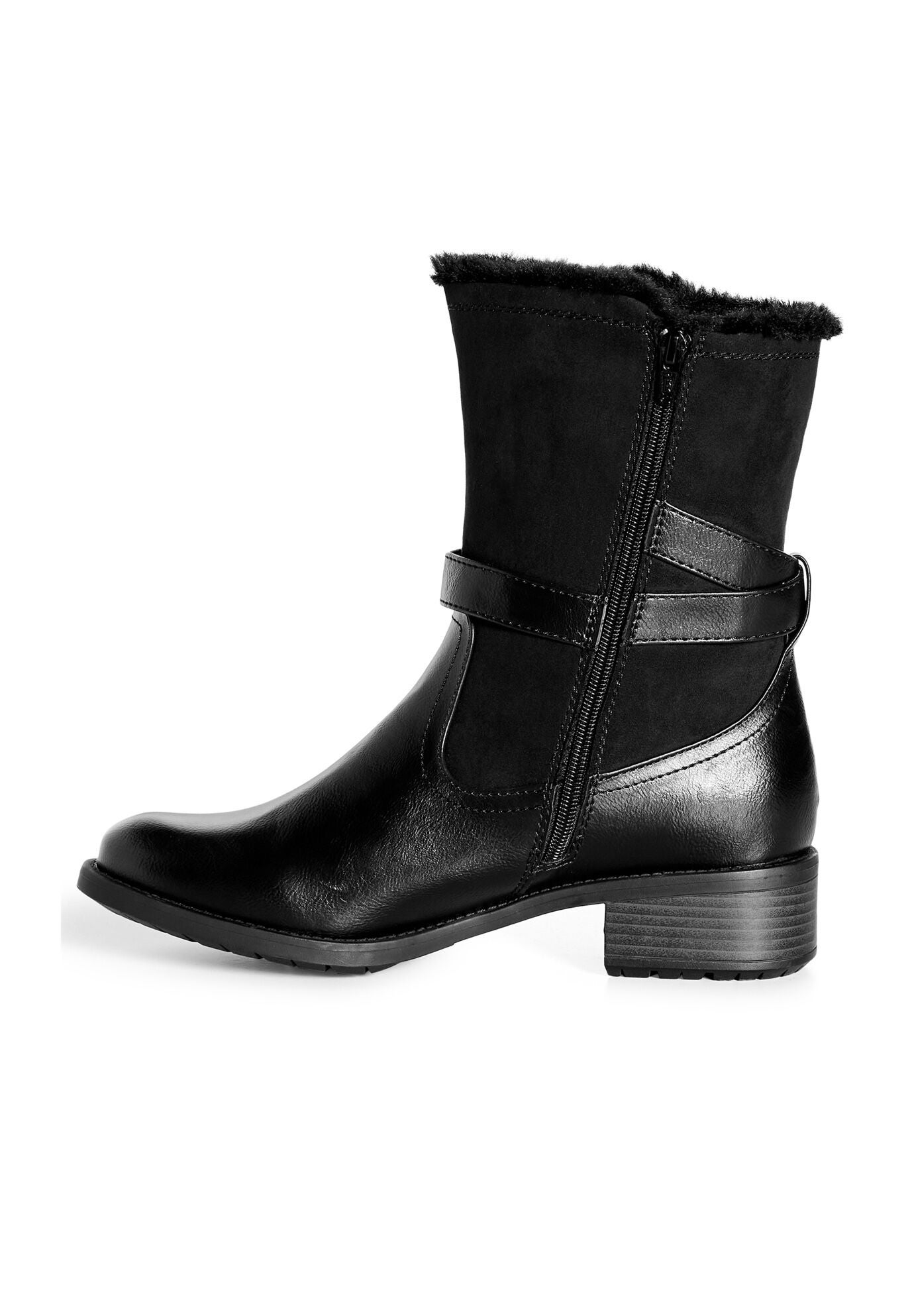 Mariah Mid Boot, BLACK, alternate image number 4