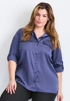Sateen Utility Shirt