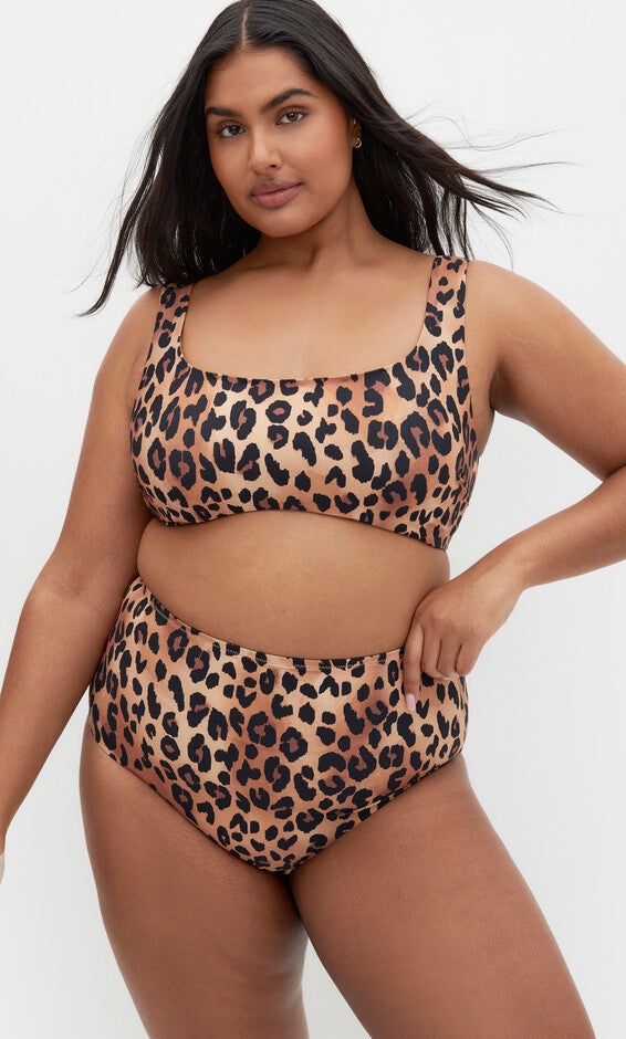 Vigo Print Underwire Bikini Top - animal, PRINT, alternate image number null