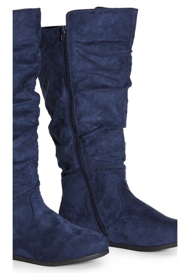 Kendra Tall Boot, NAVY, alternate image number null