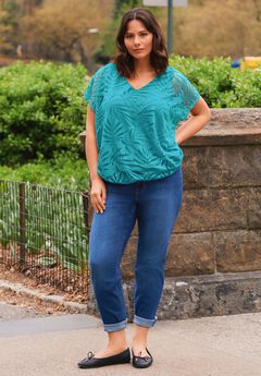 Elora Burnout Top