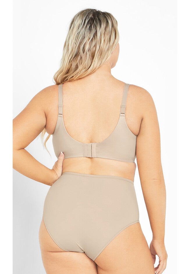 Smooth & Chic T-Shirt Bra - latte, BEIGE, on-hover image number 1