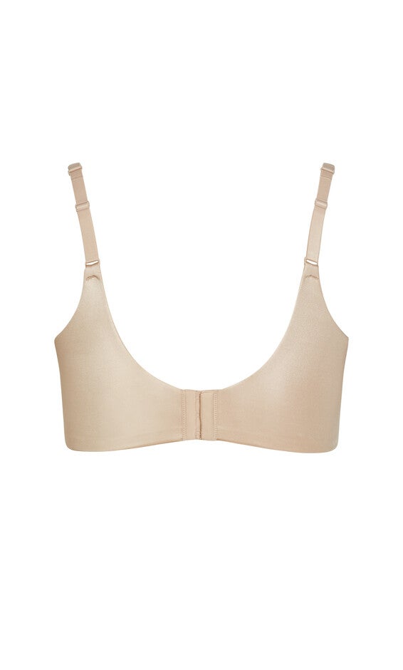 Smooth & Chic T-Shirt Bra - latte, BEIGE, alternate image number 4