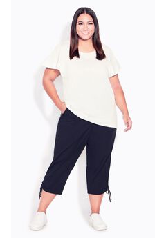 Cotton Cinch Capri