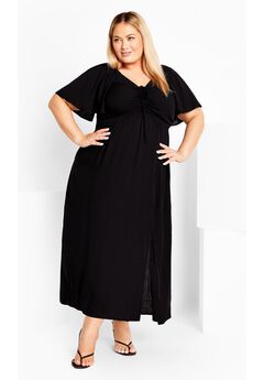 Plus Size Off Shoulder Summer Maxi Dresses