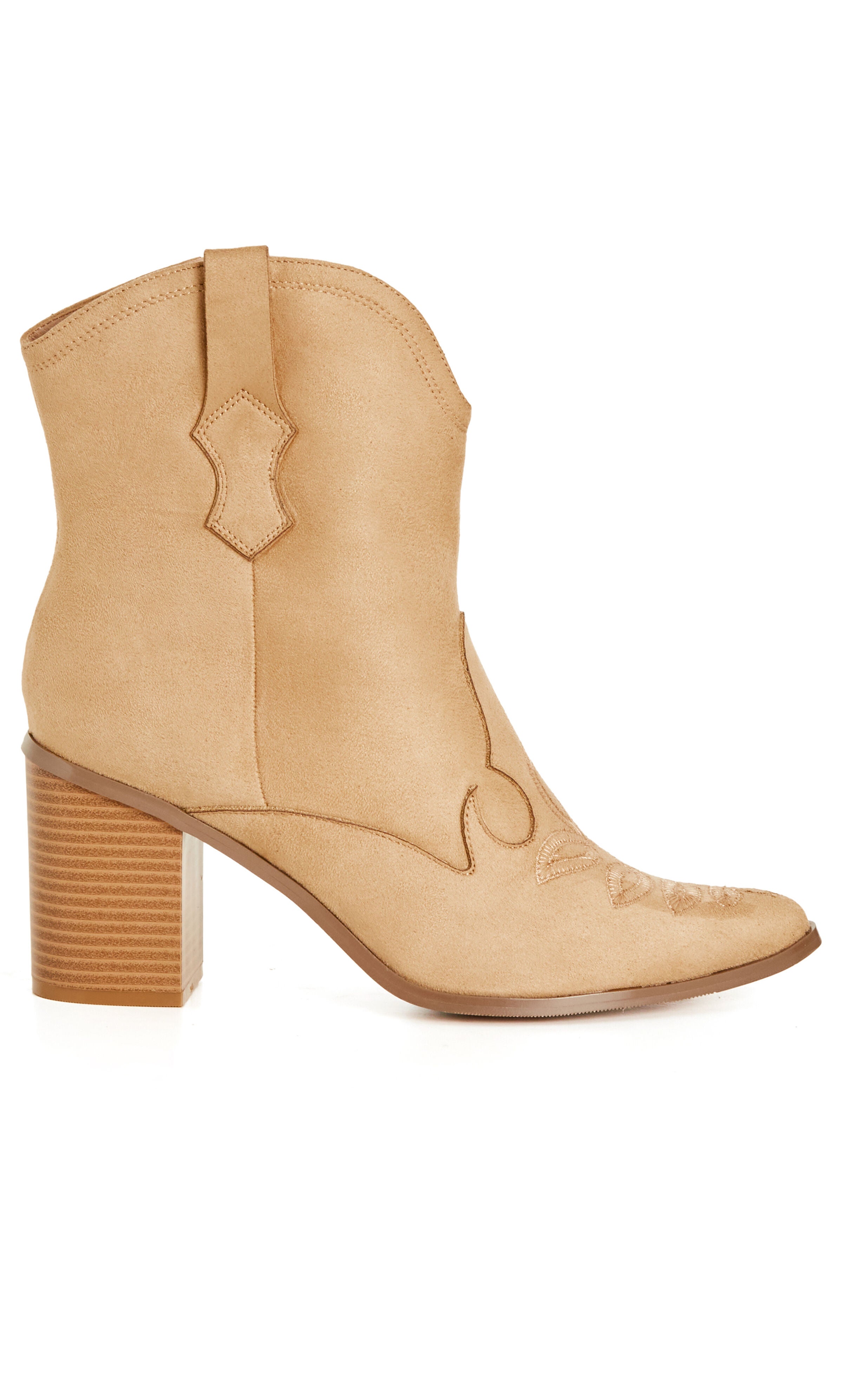 WIDE FIT Elodie Mid Boot - toffee, TOFFEE, alternate image number 2