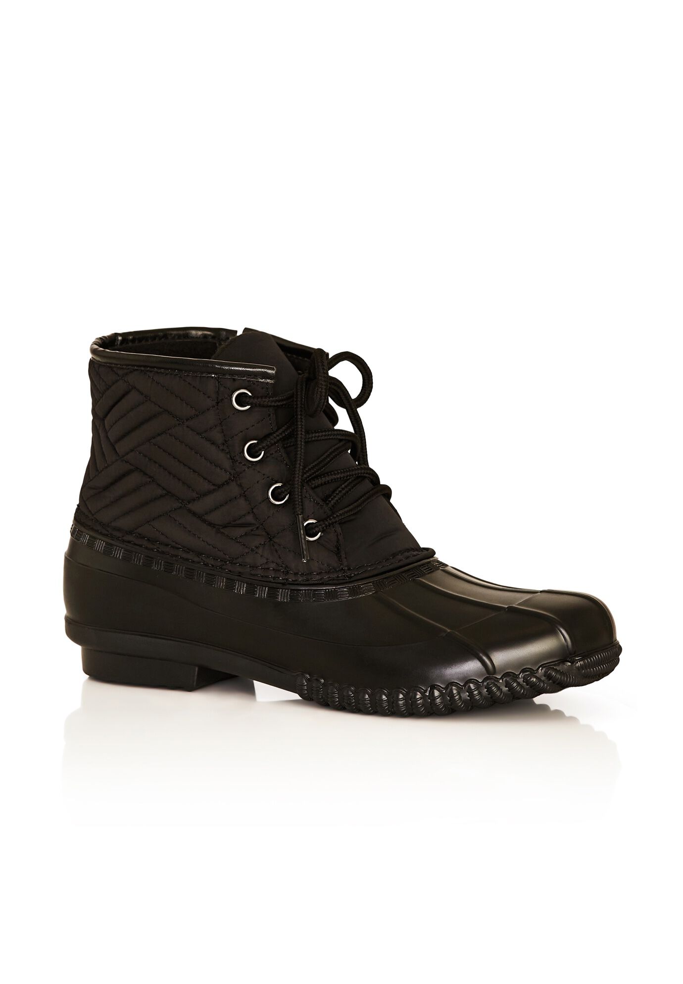 Mona Quilted Weather Boot, BLACK, hi-res image number 0