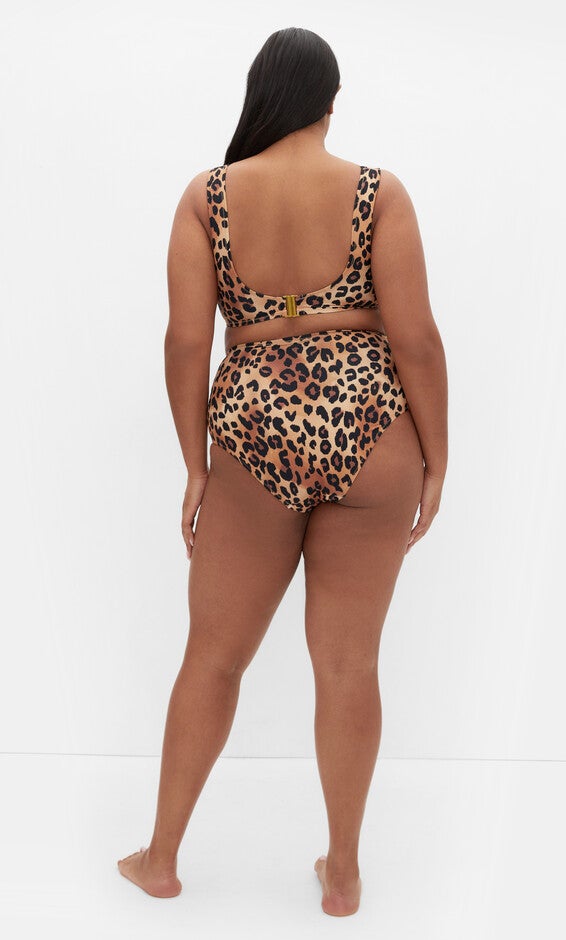 Vigo Print Underwire Bikini Top - animal, PRINT, alternate image number null