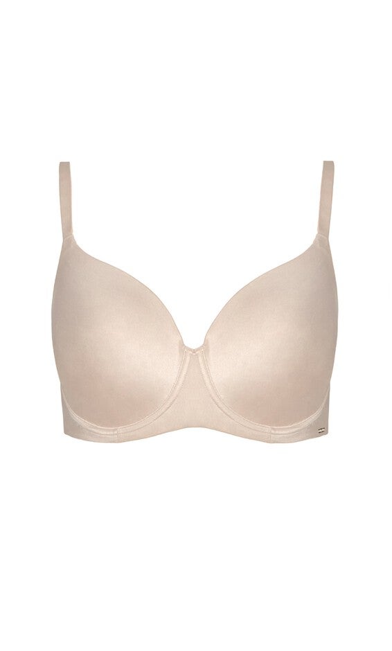 Smooth & Chic T-Shirt Bra - latte, BEIGE, alternate image number 3