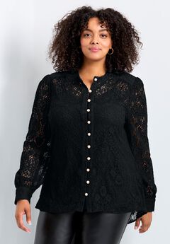 Jade Lace Shirt