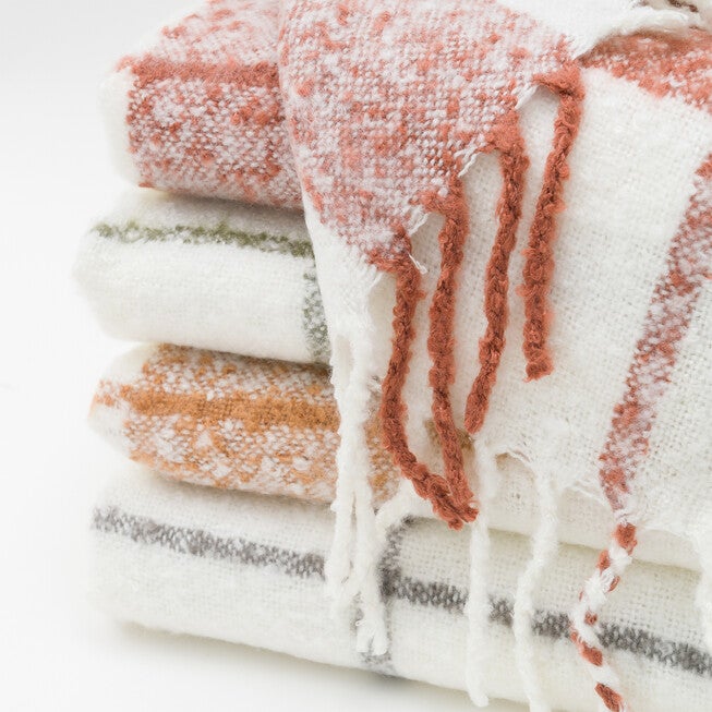 Plaid Mohair Throw, , alternate image number null