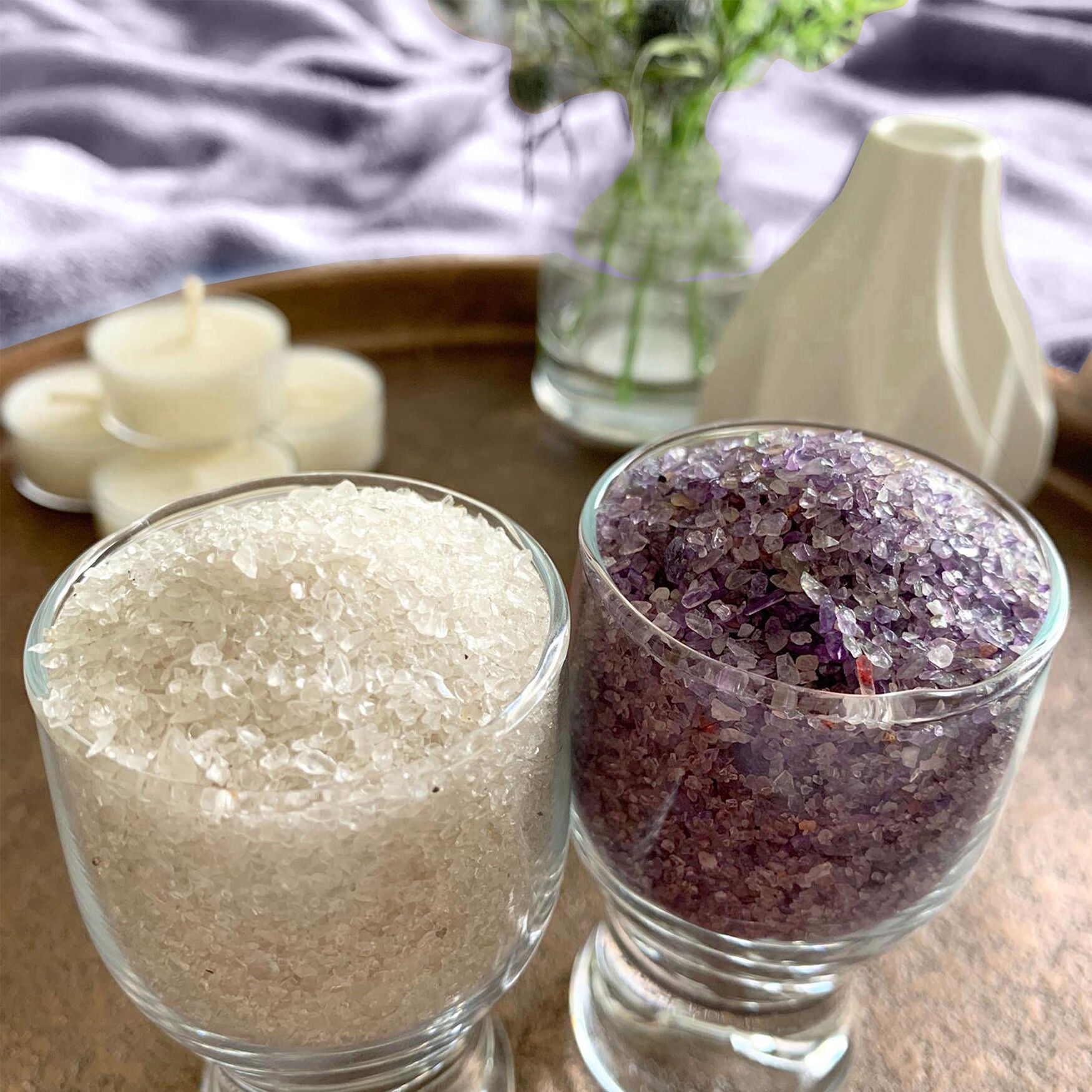 Crystal 15Lb Reversible Cooling Weighted 48X72 Blanket With Removable Cover Weighted Blanket & Cover, , alternate image number 31