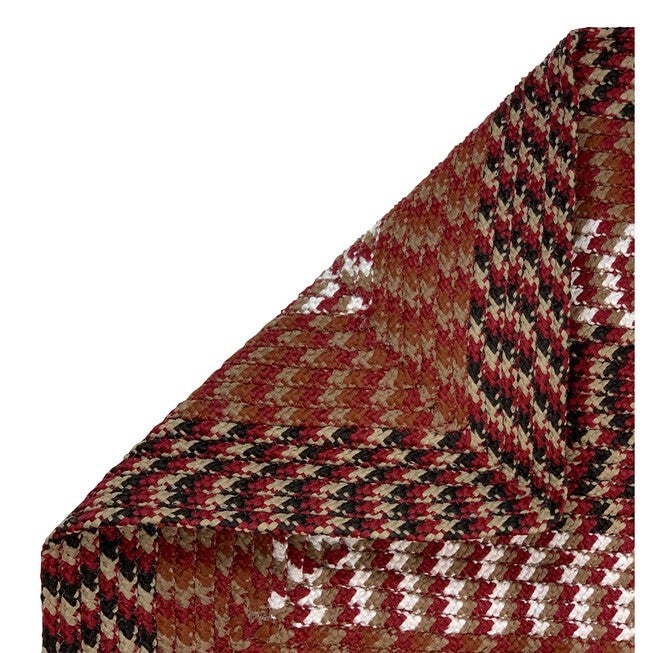 Alpine Braid Collection Reversible Indoor Area in Vibrant Colors, 24 inches" x 68 inches" x 68 inches" L-Shape , , alternate image number 3